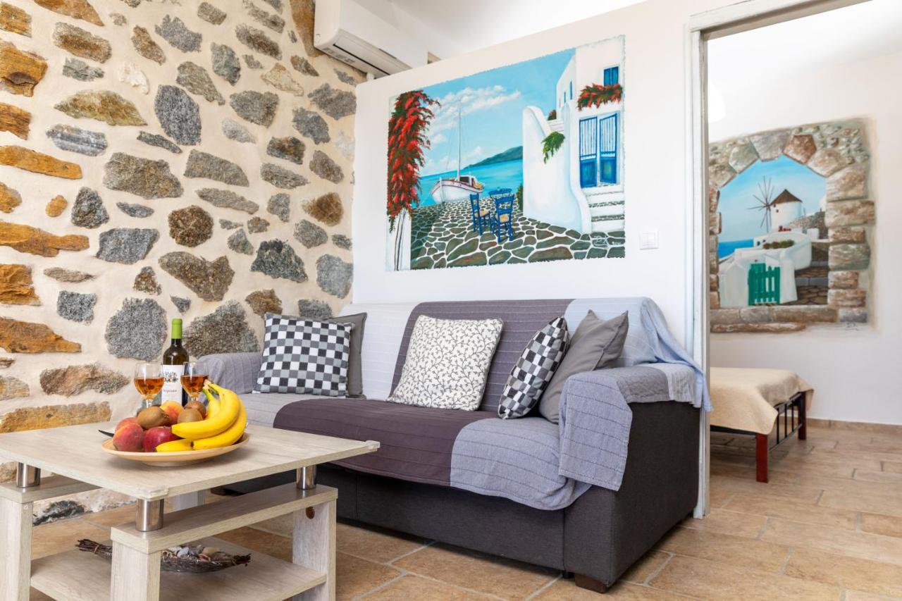 Villa The Stone House Naxos Glinado Naxos Exterior foto